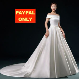 Satin BEAUTIFUL Wedding Dress Bridal